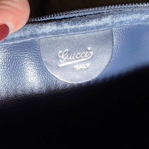 Vintage Gucci accessory collection 1980s navy blue - Picture 3 of 16